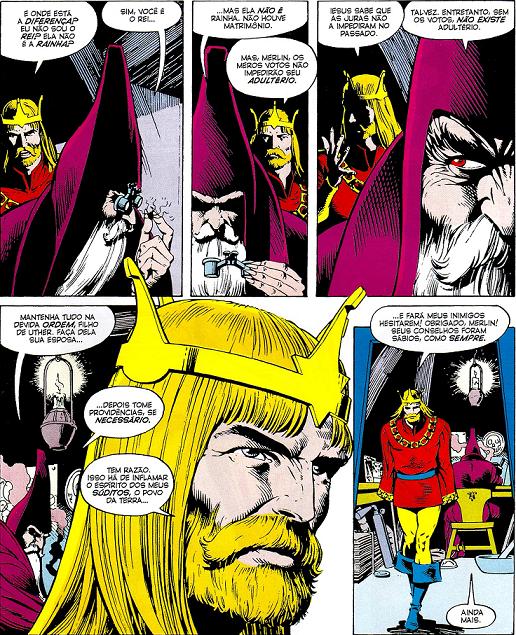 Rei Artur, Morgana Le Fay, Phil Seuling, Fredric Wertham e a nova era dos quadrinhos - Camelot 3000, de Mike W. Barr e Brian Bolland