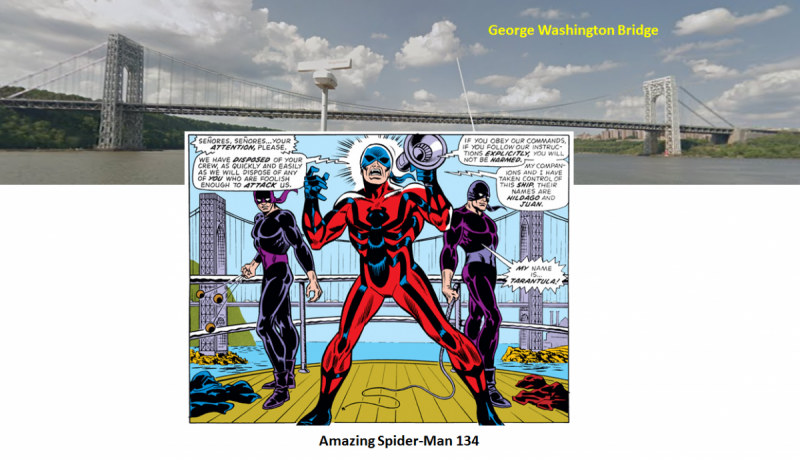 Ponte George Washington - The Amazing Spider-Man #134