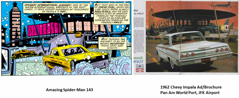 Aeroporto JFK em The Amazing Spider-Man #143