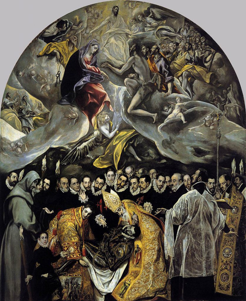 O Enterro do Conte Orgaz, d'El Greco