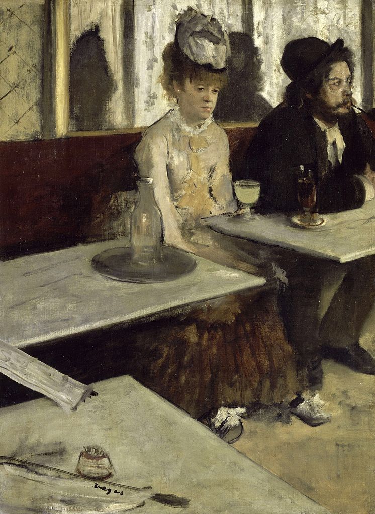 L'Absinthe - Edgar Degas