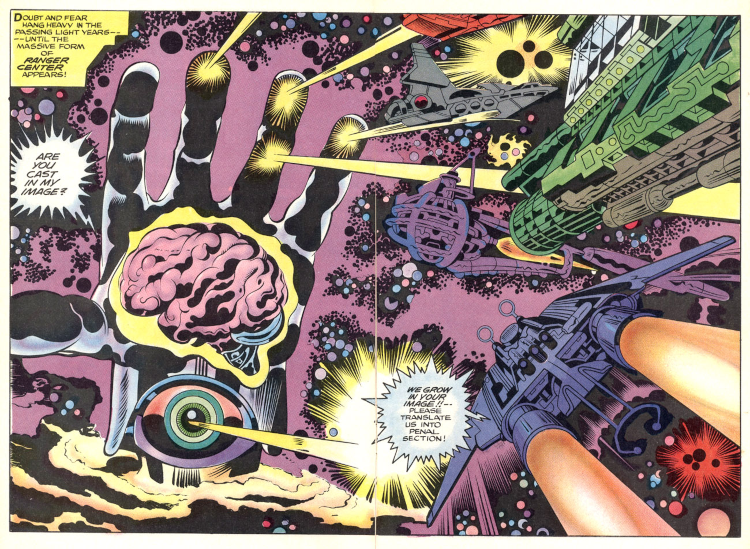 Captain Victory and the Galactic Rangers n. 13 - Jack Kirby, Michael Thibodeaux e Tom Luth [1984]