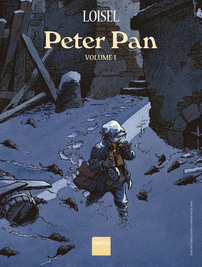 Peter Pan de Régis Loisel x Disney x J. M. Barrie: As muitas formas do garoto que não queria crescer